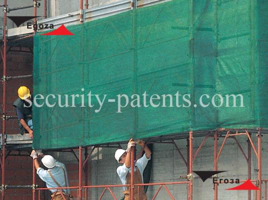 Supply of Egoza Plastic Mesh for Protective Fences